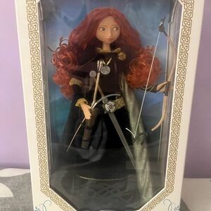 Disney Limited Edition Disney store Merida Doll- NIB 1 of 7000